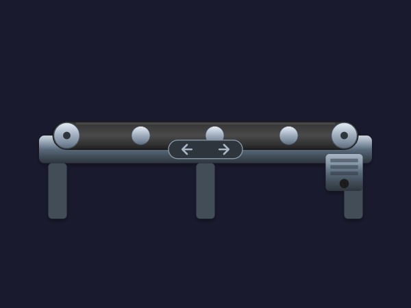 Bi-Directional Conveyor | Dynamic SVG | WinCC Unified & V8