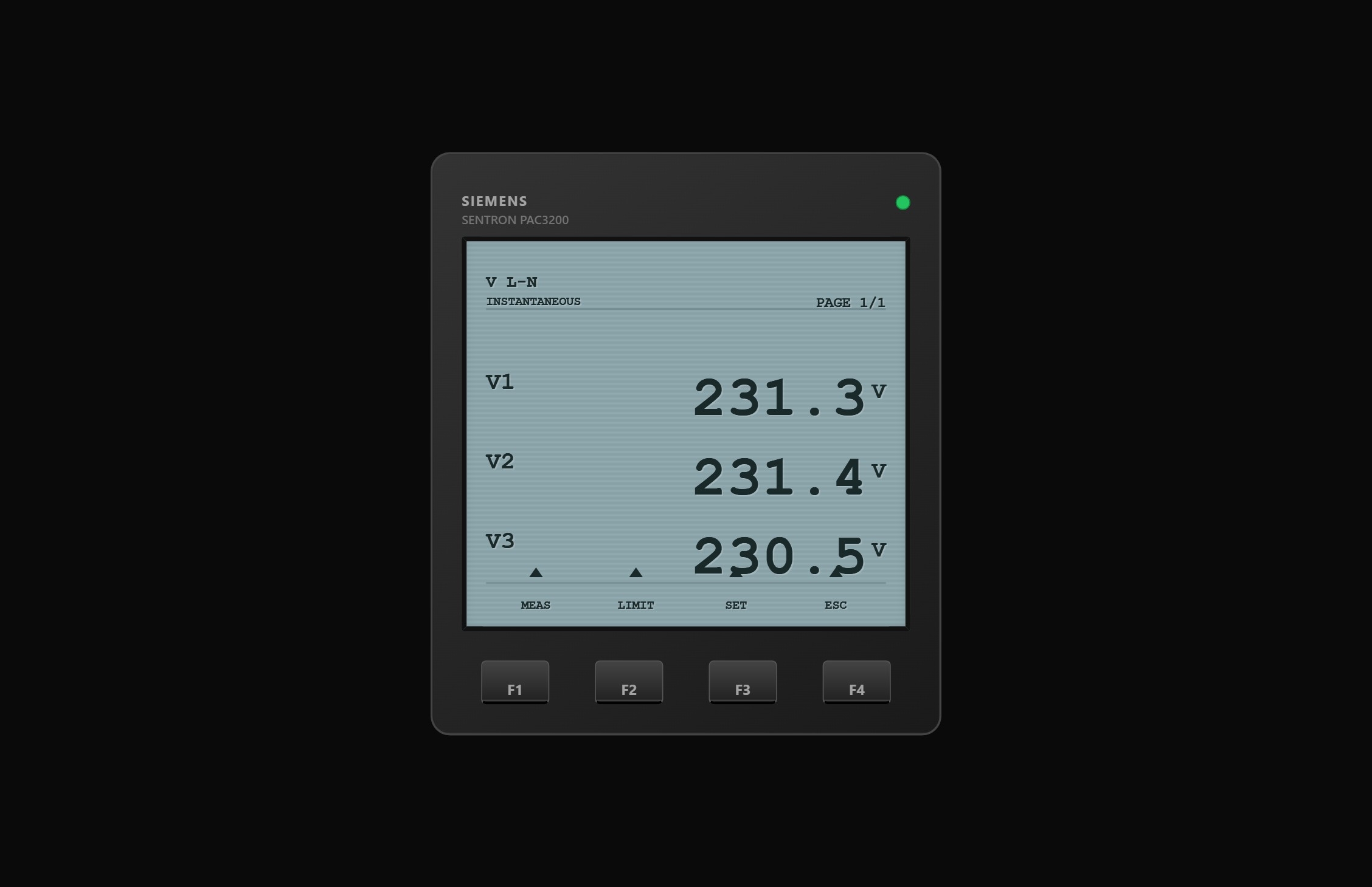 Power Meter | Custom Web Control | WinCC Unified & V8