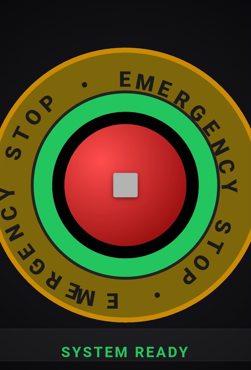Emergency Stop | Custom Web Control | WinCC Unified & V8