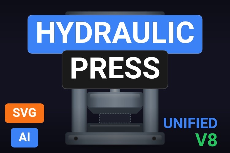 Hydraulic Press | Dynamic SVG | WinCC Unified & V8