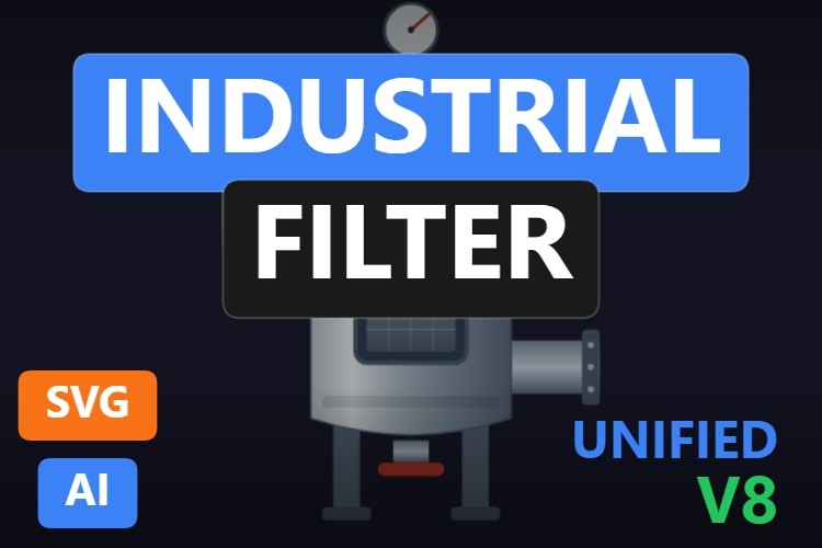 Industrial Filter | Dynamic SVG | WinCC Unified & V8