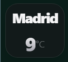 Online Weather Widget | Custom Web Control | WinCC Unified & V8