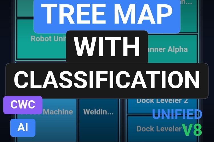 Tree Map with classification | Custom Web Control | WinCC Unified & V8
