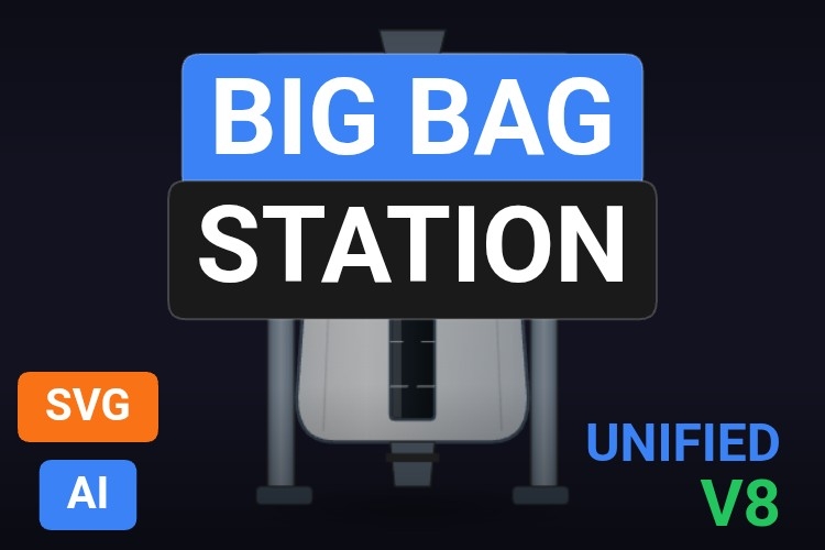 Big Bag Station | Dynamic SVG | WinCC Unified & V8