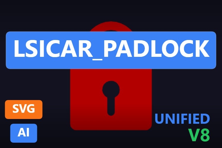 LSicar_Padlock | Dynamic SVG | WinCC Unified & V8