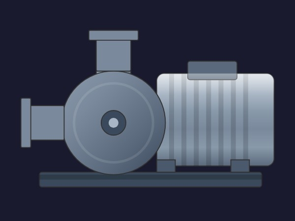 Water Pump | Dynamic SVG | WinCC Unified & V8
