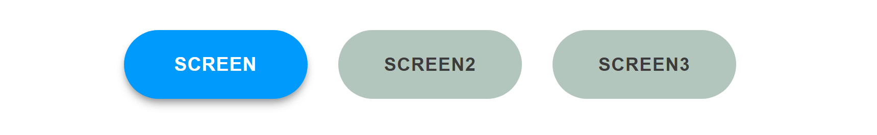 Horizontal navigation menu | Custom Web Control | WinCC Unified & V8