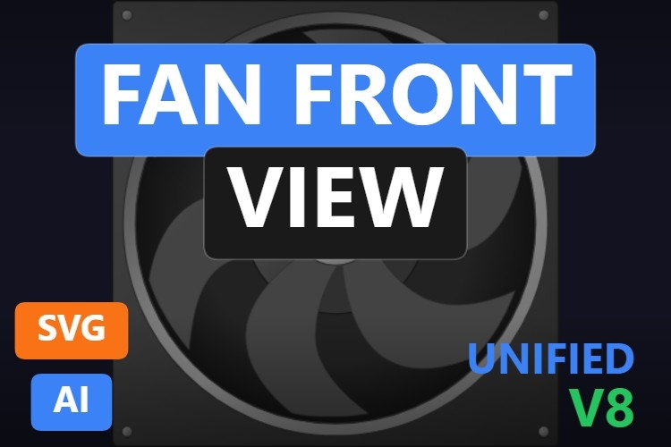 Fan Front View | Dynamic SVG | WinCC Unified & V8