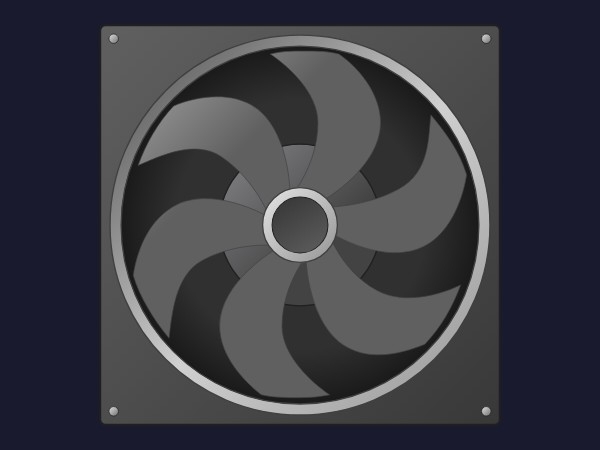 Fan Front View | Dynamic SVG | WinCC Unified & V8