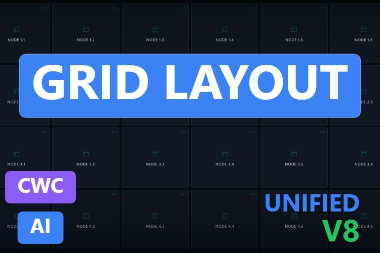 Grid Layout | Custom Web Control | WinCC Unified & V8