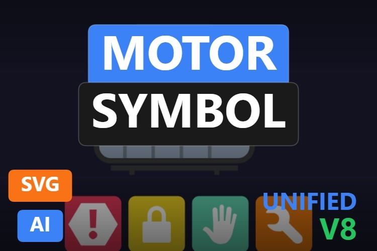 Motor Symbol | Dynamic SVG | WinCC Unified & V8