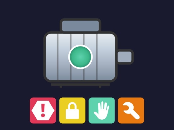Motor Symbol | Dynamic SVG | WinCC Unified & V8