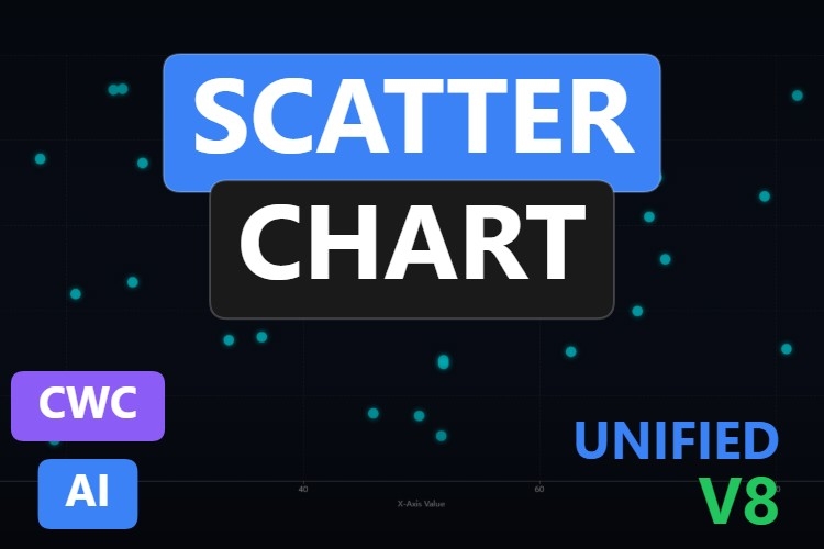 Scatter Chart | Custom Web Control | WinCC Unified & V8