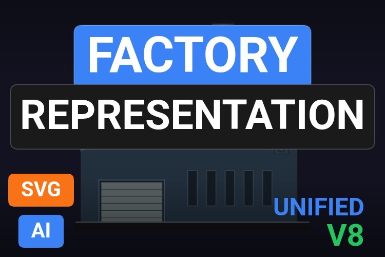 Factory Representation | Dynamic SVG | WinCC Unified & V8