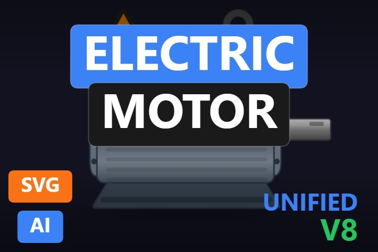 Electric Motor | Dynamic SVG | WinCC Unified & V8