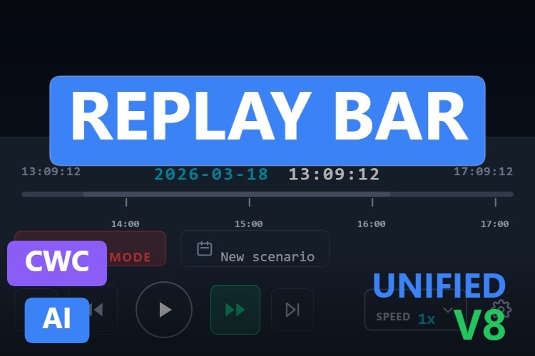 Replay Bar | Custom Web Control | WinCC Unified & V8