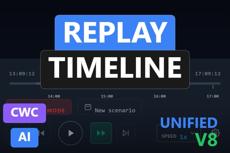 Replay Timeline | Custom Web Control | WinCC Unified & V8