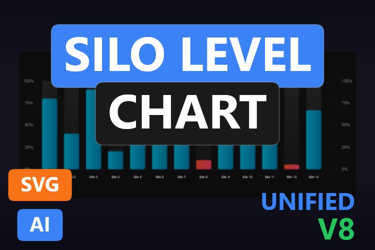 Silo Level Chart | Dynamic SVG | WinCC Unified & V8