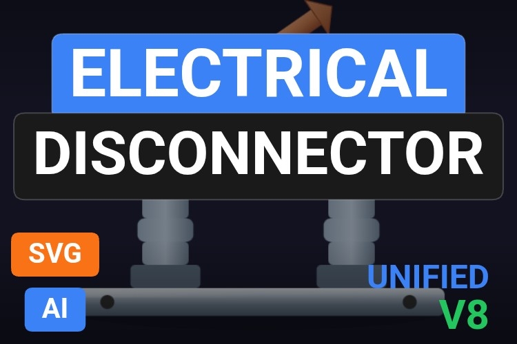 Electrical Disconnector | Dynamic SVG | WinCC Unified & V8