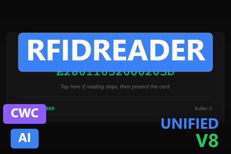 RFIDReader | Custom Web Control | WinCC Unified & V8