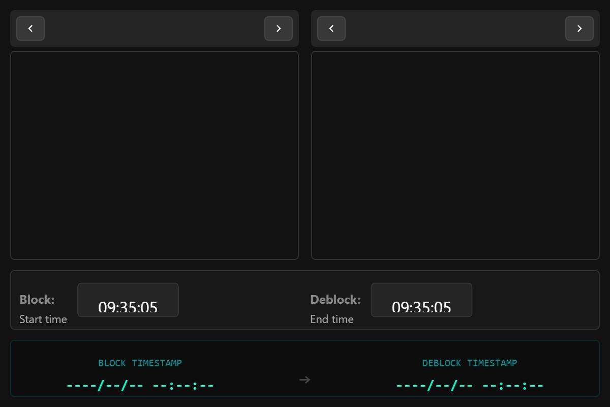 DateTime Selector | Custom Web Control | WinCC Unified & V8