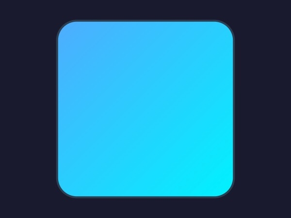 Rettangolo sfumato | Dynamic SVG | WinCC Unified e V8