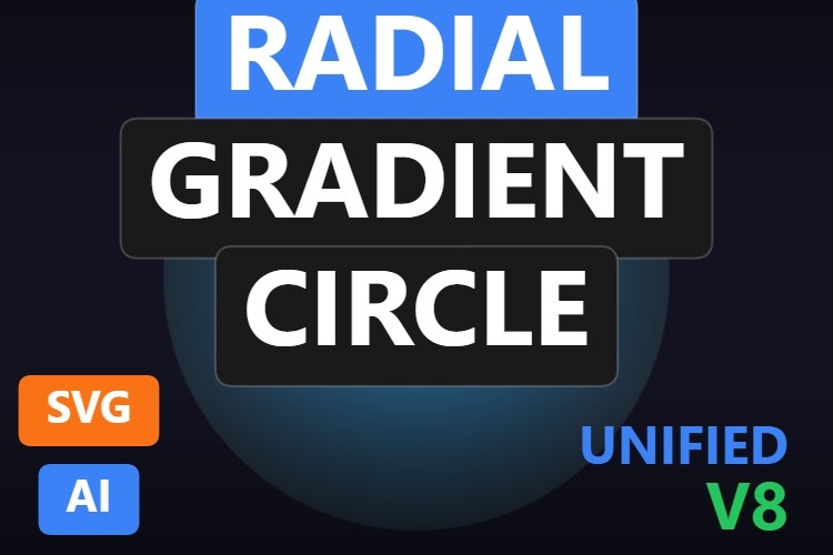 Radial Gradient Circle | Dynamic SVG | WinCC Unified & V8