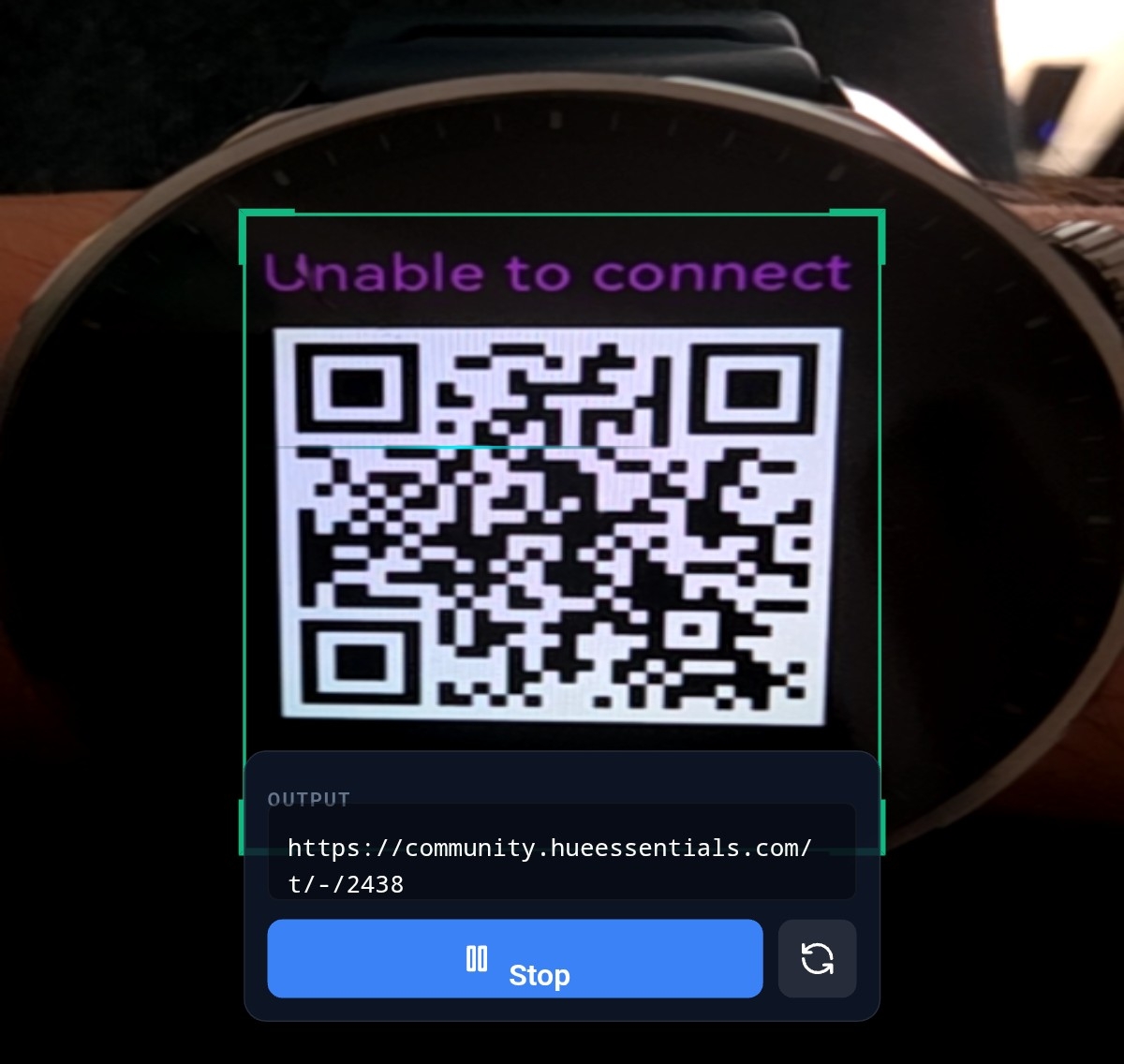 QR-Scanner | Custom Web Control | WinCC Unified & V8