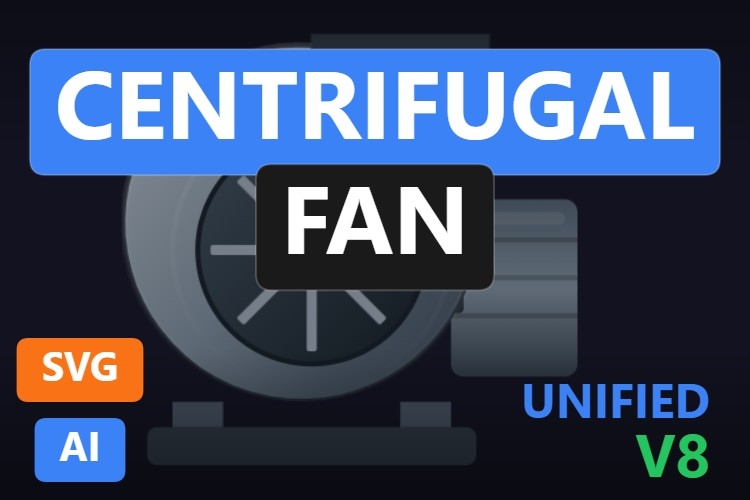Centrifugal Fan | Dynamic SVG | WinCC Unified & V8