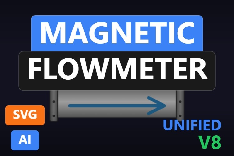 Magnetic Flowmeter | Dynamic SVG | WinCC Unified & V8