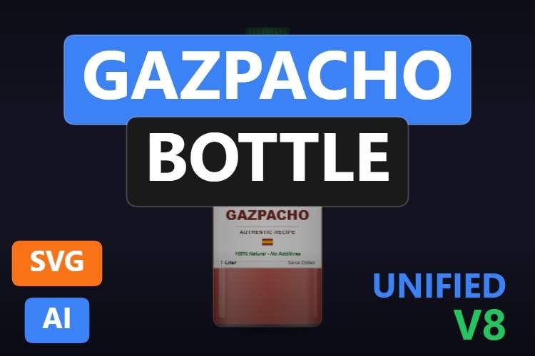 Gazpacho Bottle | Dynamic SVG | WinCC Unified & V8