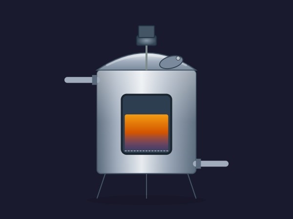 Cuve de brassage pour la bière | Dynamic SVG | WinCC Unified & V8