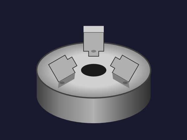 Icona mandrino meccanico | Dynamic SVG | WinCC Unified e V8