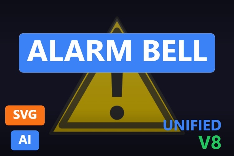 Alarm Bell | Dynamic SVG | WinCC Unified & V8