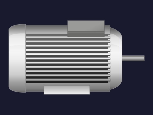 Realistic Motor | Dynamic SVG | WinCC Unified & V8