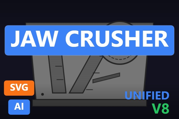 Jaw Crusher | Dynamic SVG | WinCC Unified & V8