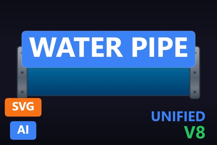 Water Pipe | Dynamic SVG | WinCC Unified & V8