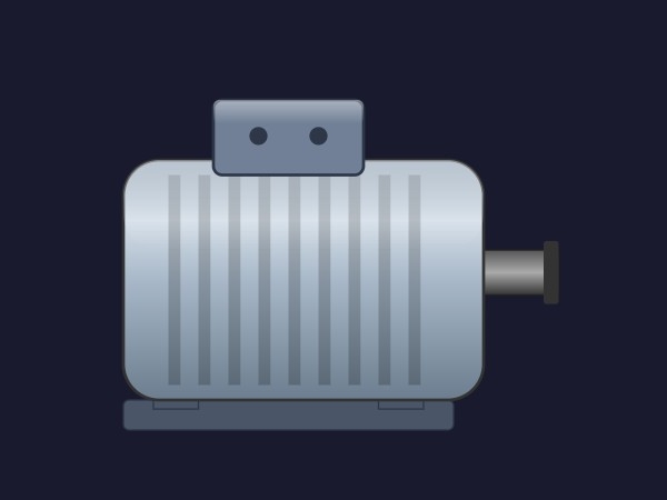 Motor Industrial | Dynamic SVG | WinCC Unified y V8