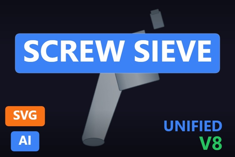 Screw Sieve | Dynamic SVG | WinCC Unified & V8