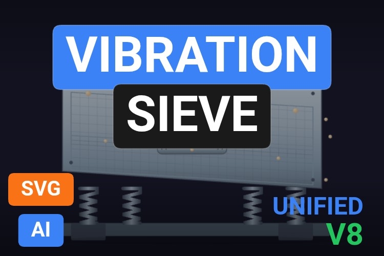 Vibration Sieve | Dynamic SVG | WinCC Unified & V8