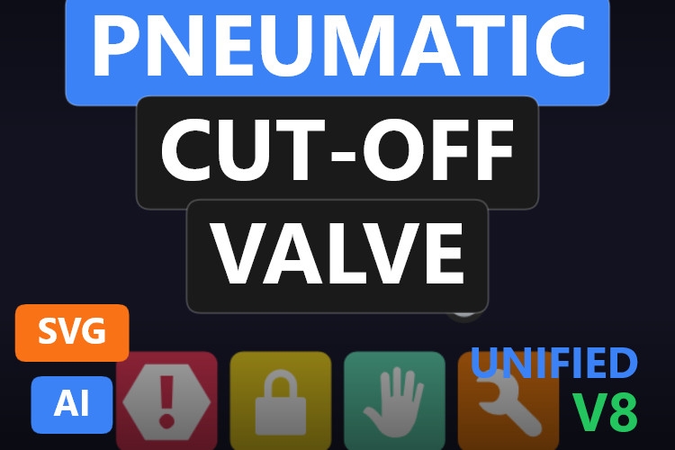 Pneumatic Cut-off Valve | Dynamic SVG | WinCC Unified & V8
