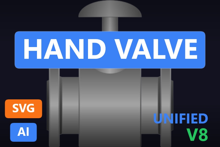 Hand Valve | Dynamic SVG | WinCC Unified & V8