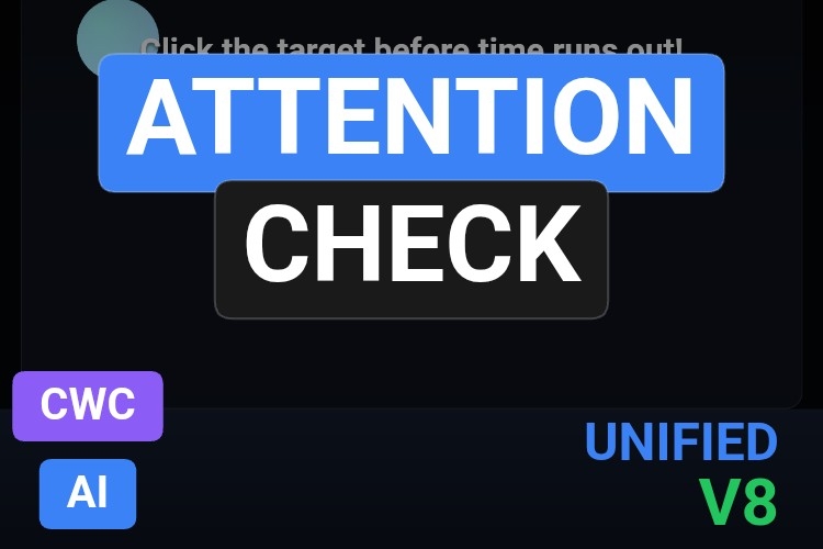 Attention Check | Custom Web Control | WinCC Unified & V8