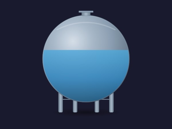 Kugeltank | Dynamic SVG | WinCC Unified & V8