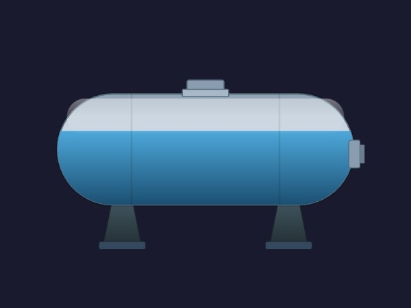 Depósito Horizontal | Dynamic SVG | WinCC Unified y V8