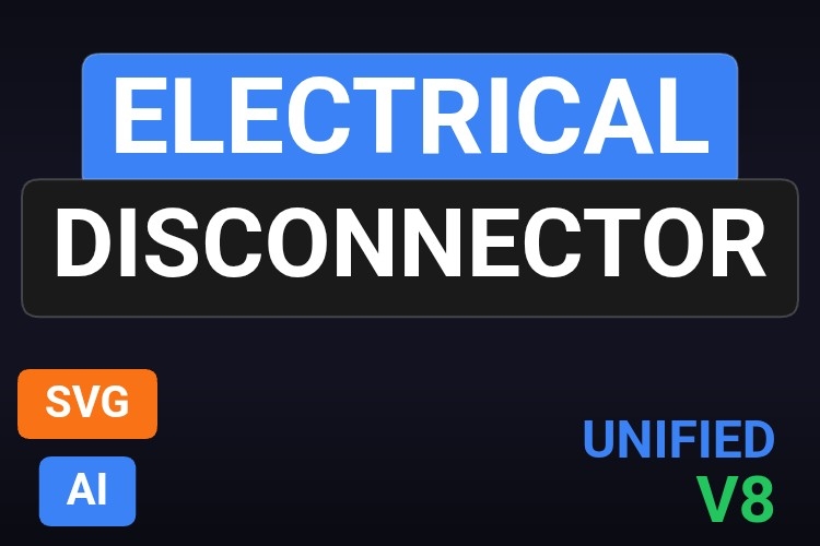 Electrical Disconnector | Dynamic SVG | WinCC Unified & V8