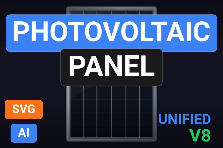 Photovoltaic Panel | Dynamic SVG | WinCC Unified & V8