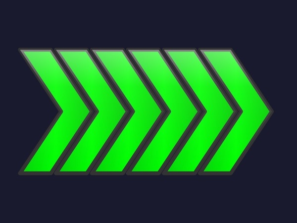 Förderband-Richtungspfeile | Dynamic SVG | WinCC Unified & V8