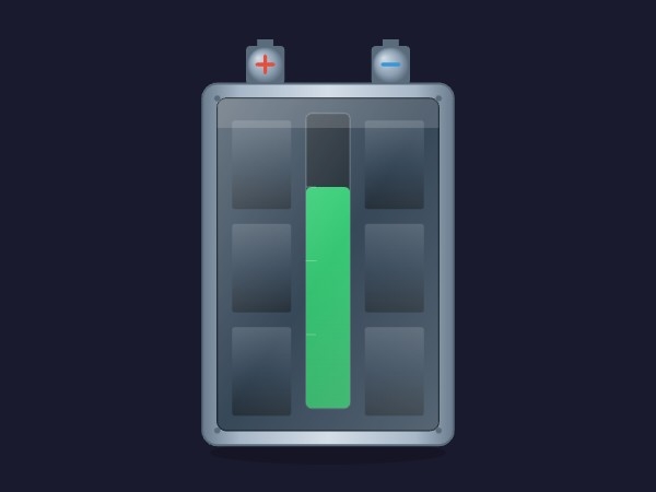Banc de batteries | Dynamic SVG | WinCC Unified et V8