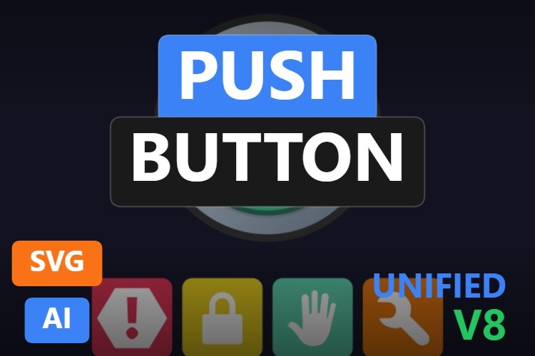 Push Button | Dynamic SVG | WinCC Unified & V8
